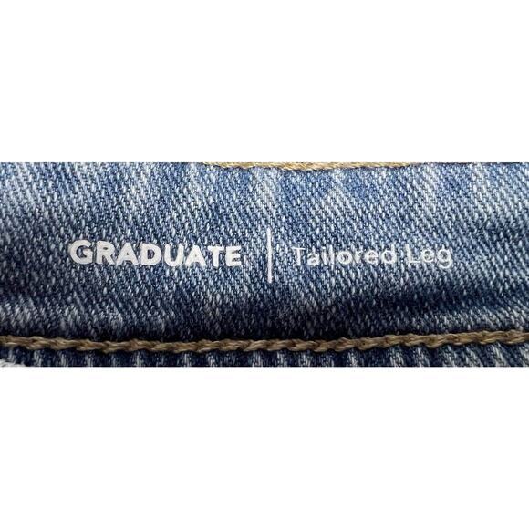 AG Adriano Goldschmied Men's The Graduate Tailored Leg Blue Jeans - Size 38x29.5 - Picture 7 of 8